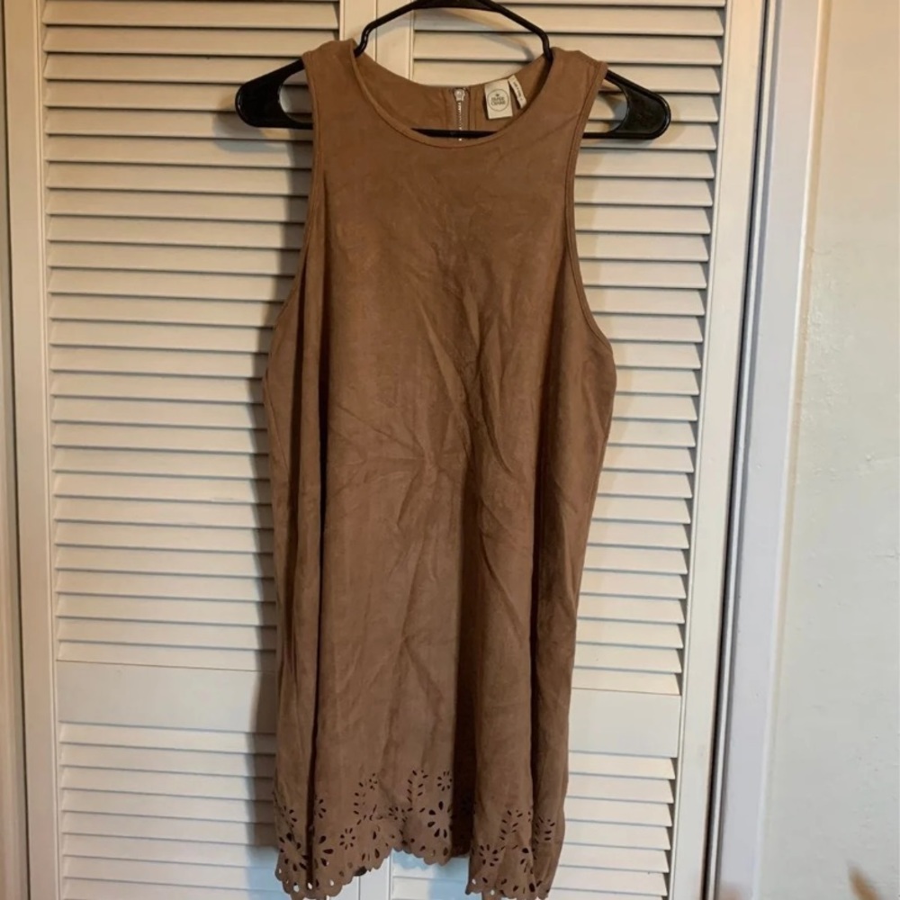 Tan dress